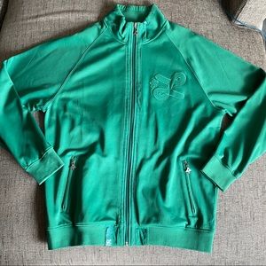 Green LRG Track Jacket XL